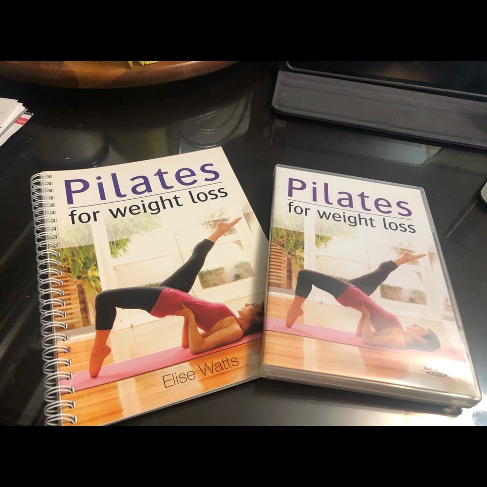 Pilates for Weight Loss instruction book and DVD